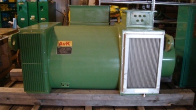 New AvK DSG 86 K1-6 Generator End, 800 KW