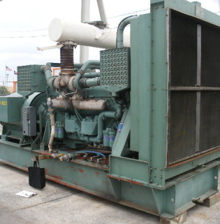 Good Used Detroit Diesel 800kW Generator Set